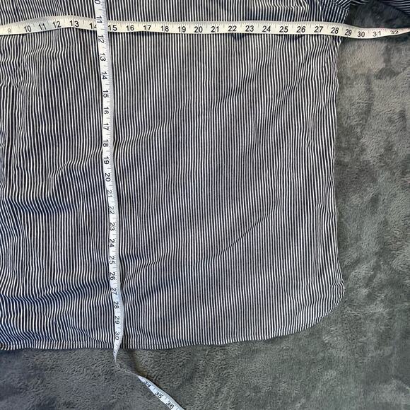 Levis Shirt Mens XXL Worker Long Sleeve Button Up Striped - Picture 7 of 9